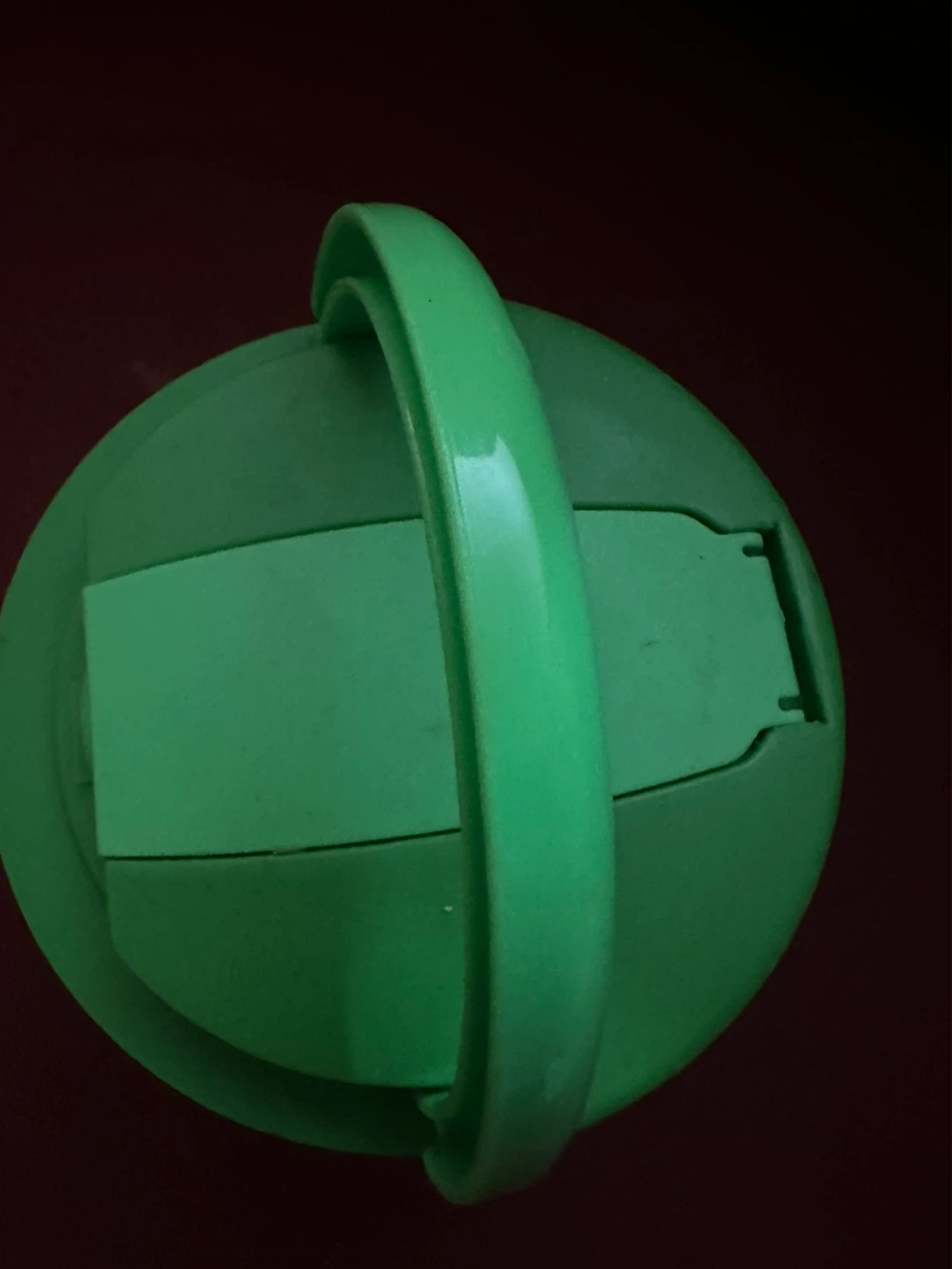 Green Plastic Container with Handle - photo 2