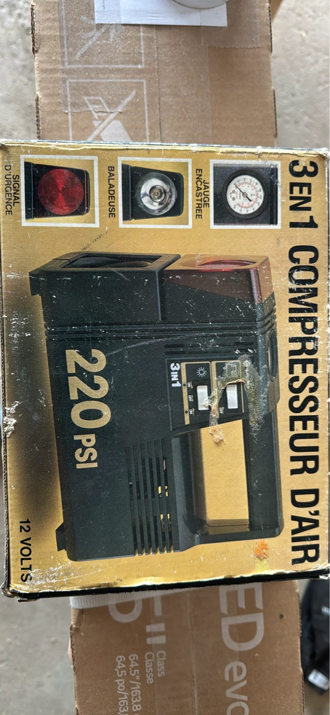 Superex 3-in-1 Air Compressor with Light