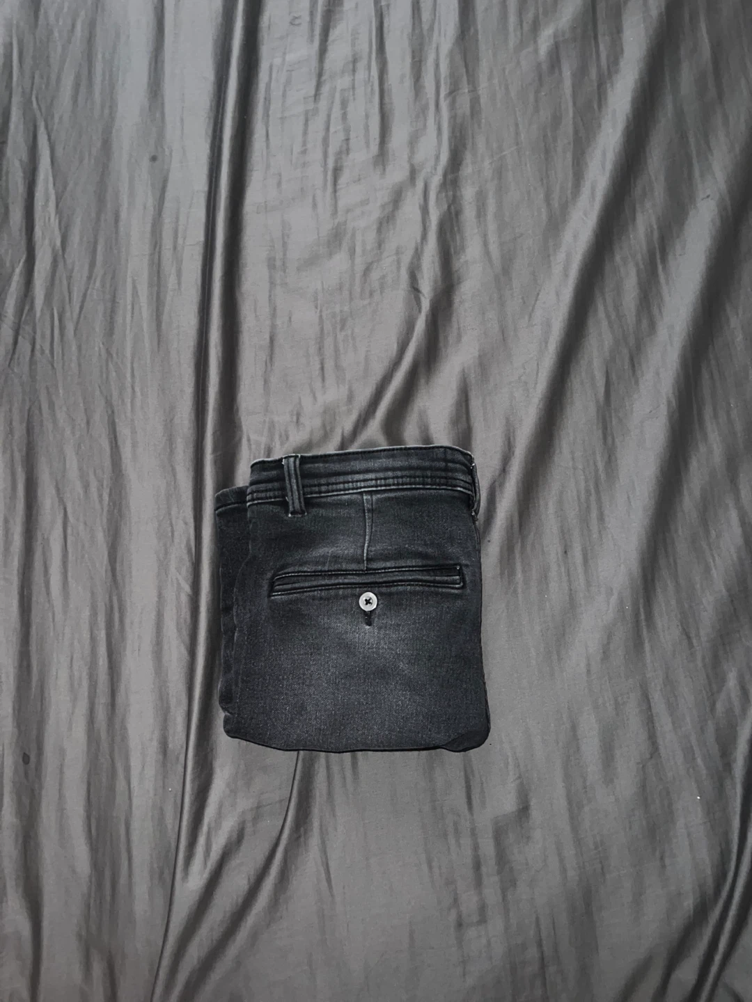 Urban Heritage Youth Grey Denim Shorts Size 14 - photo 4