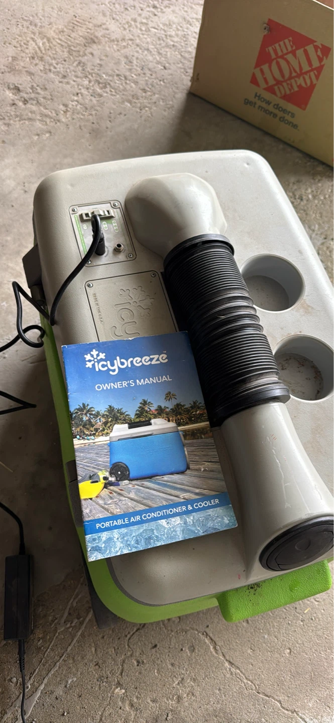 IcyBreeze Portable Air Conditioner & Cooler - photo 2