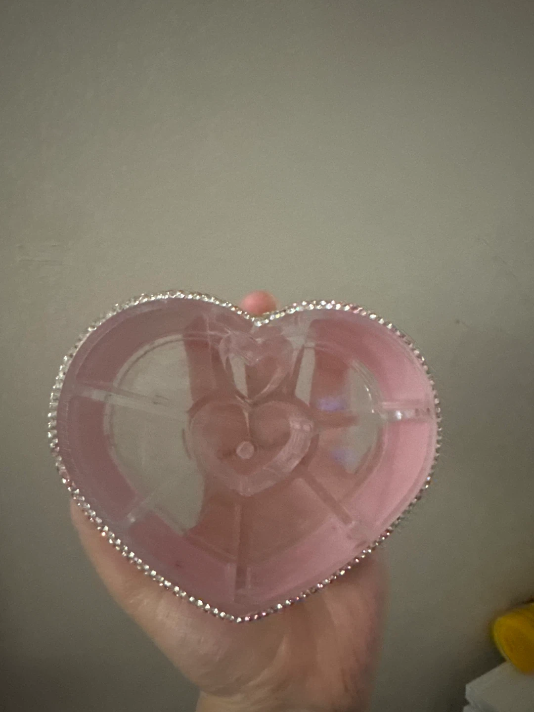 Sparkly Heart-Shaped Trinket Box - photo 2