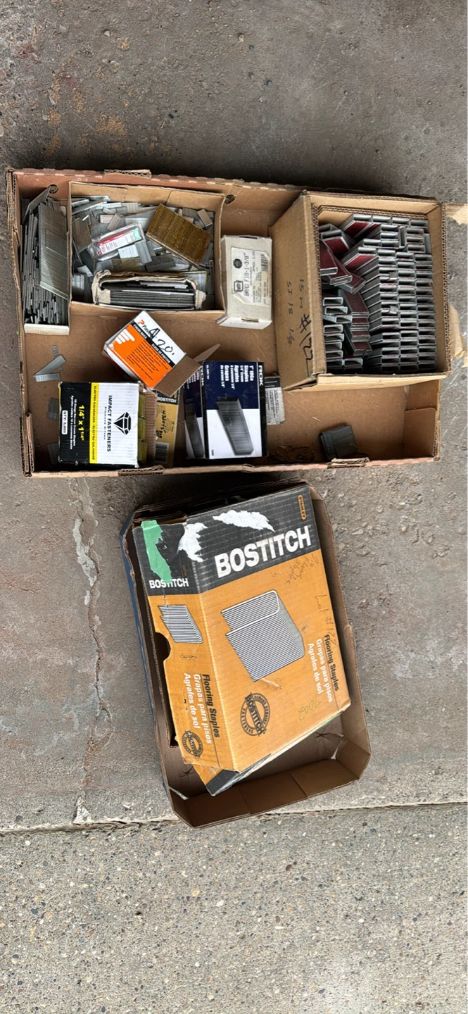 Bostitch Flooring Staples and Other Fasteners