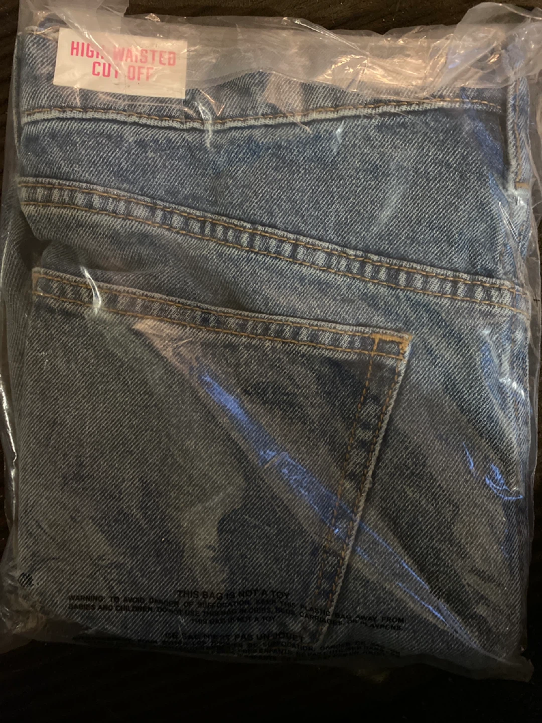 Victoria's Secret High Waisted Cut Off Denim Shorts - photo 2