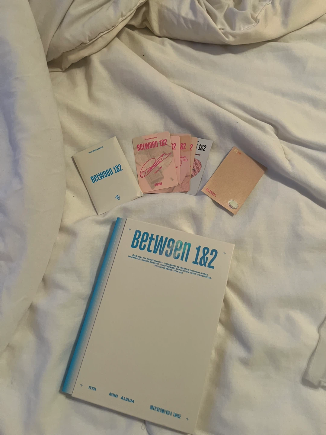 Twice between1&2 album with poster