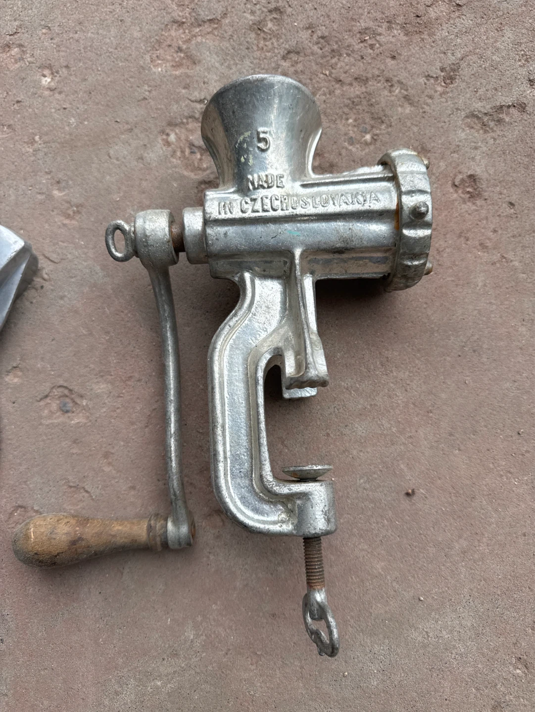 Vintage Meat Grinder and Juicer - Made in Czechoslovakia