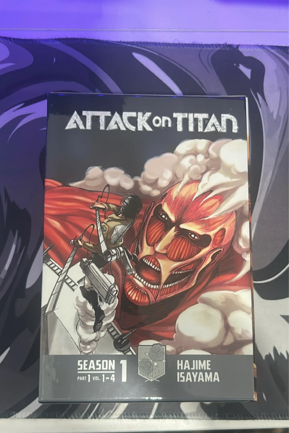 Attack on Titan Manga Box Set Season 1 Vols 1-4