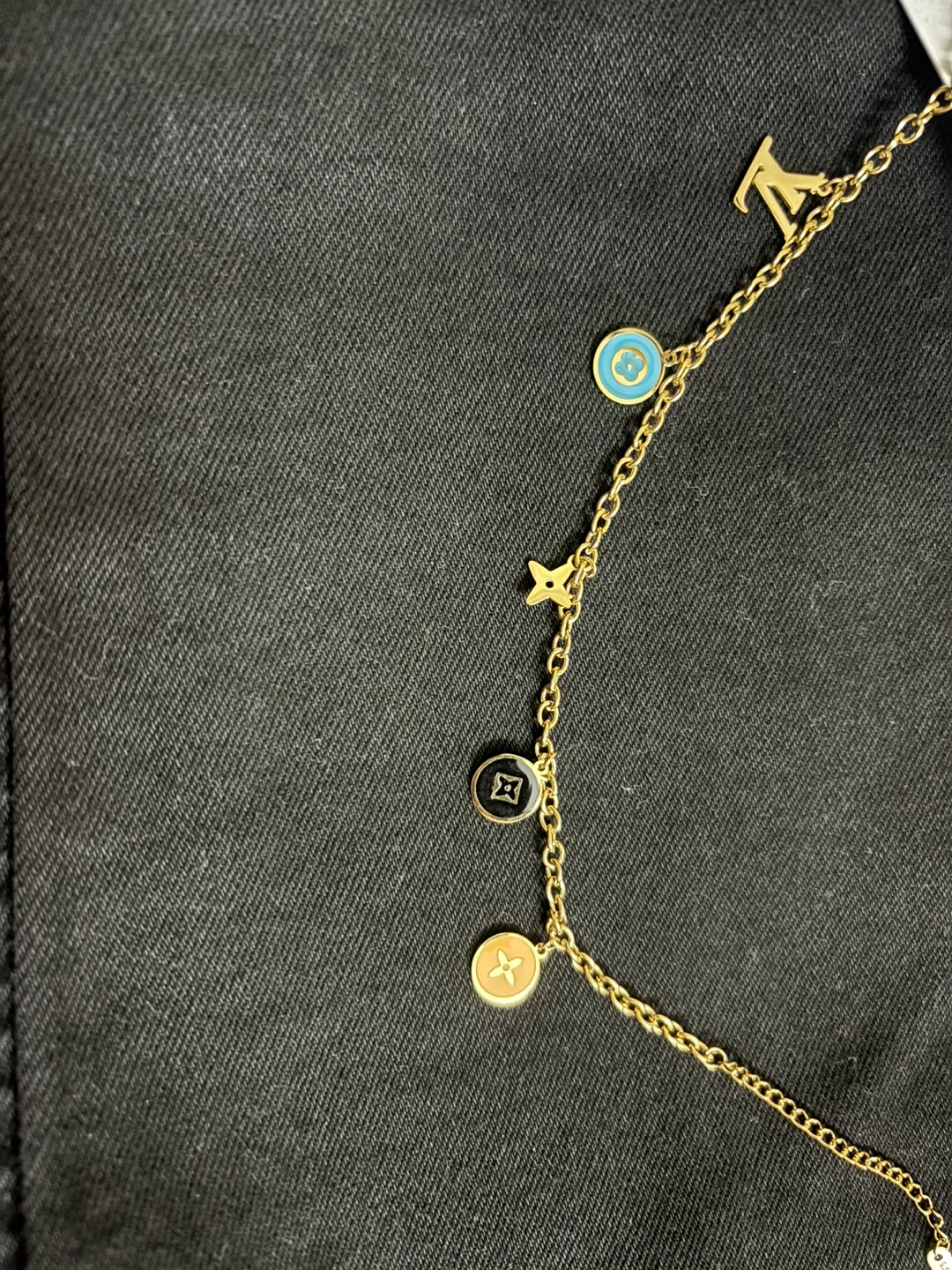 Louis Vuitton Charm Bracelet anti tarnish