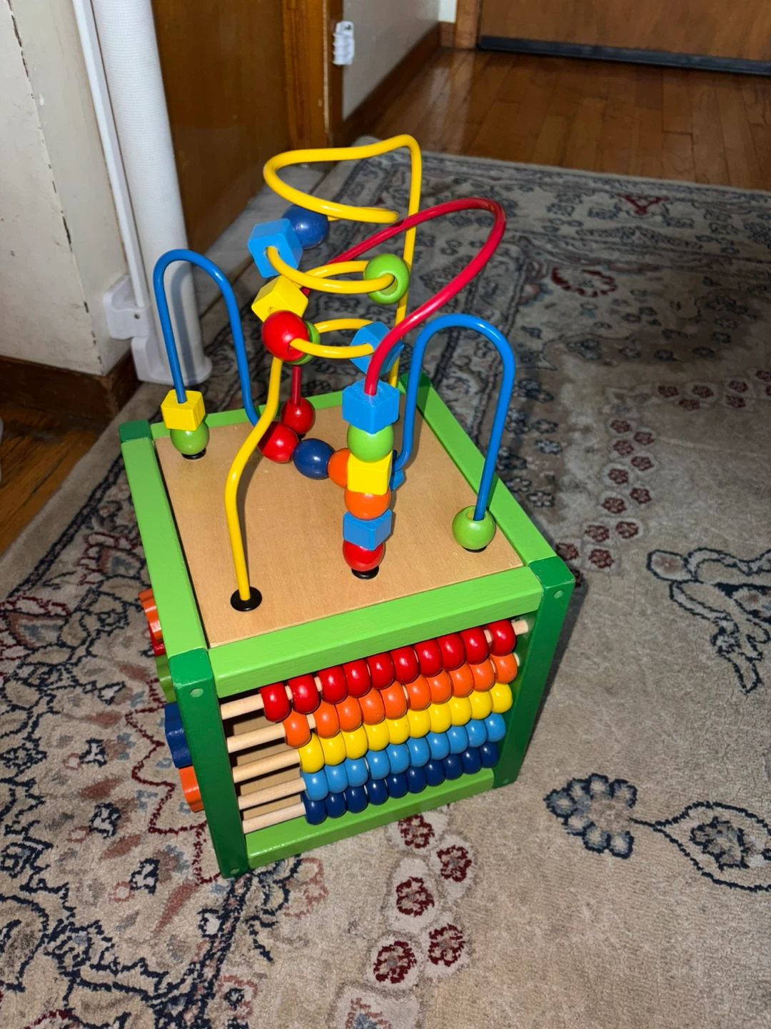 Wooden Activity Cube Toy - photo 2