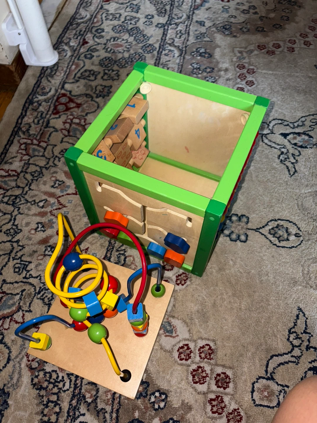 Wooden Activity Cube Toy - photo 3