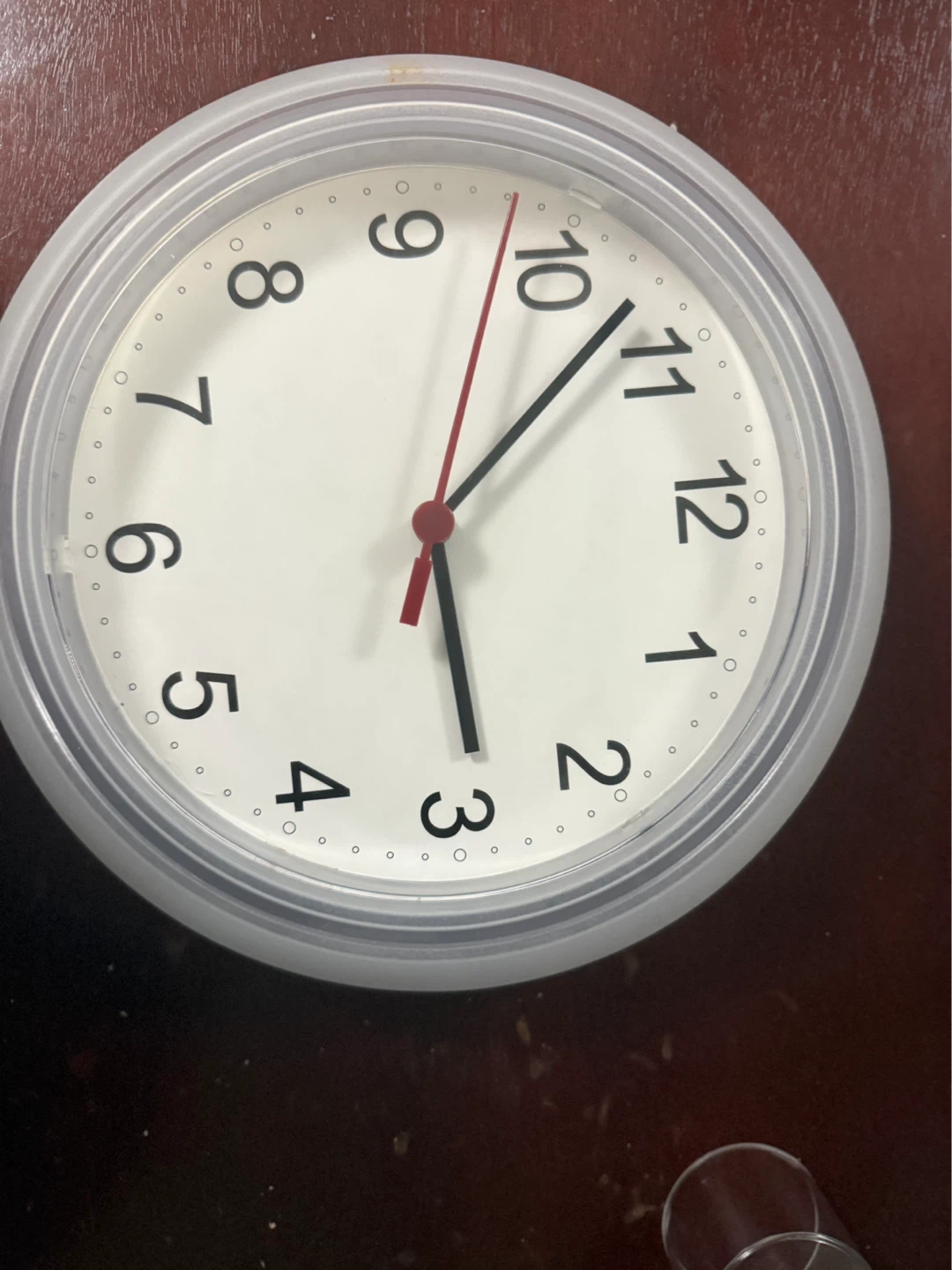White Wall Clock - photo 2