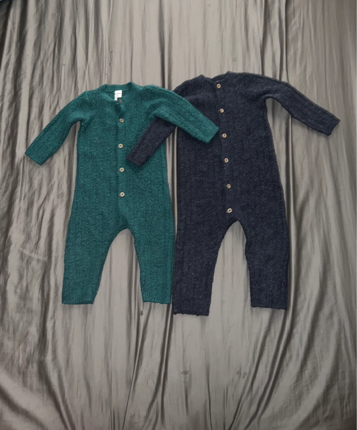 Baby Knit Jumpsuits (2-Pack)