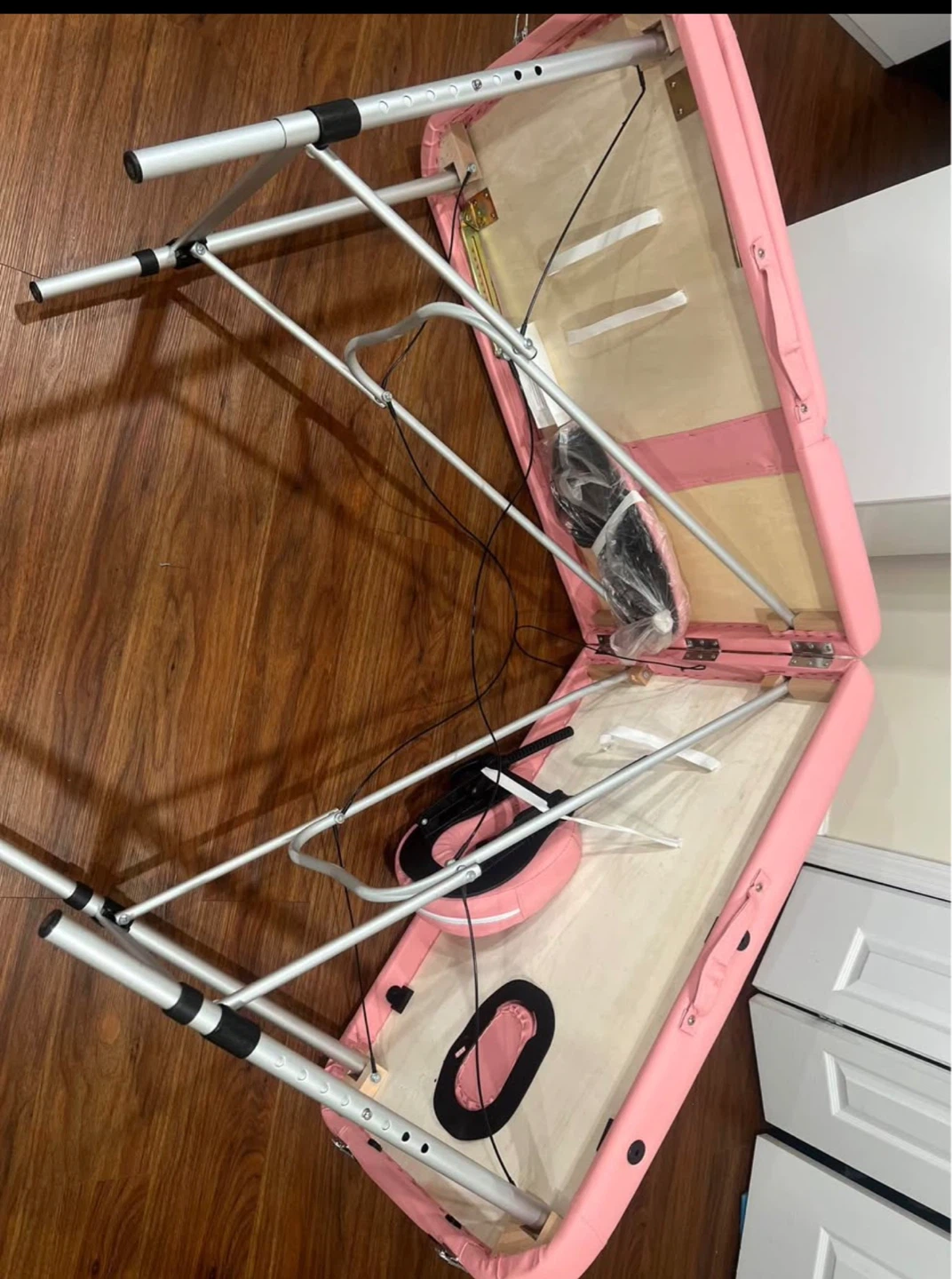 Pink Portable Massage Table - photo 2