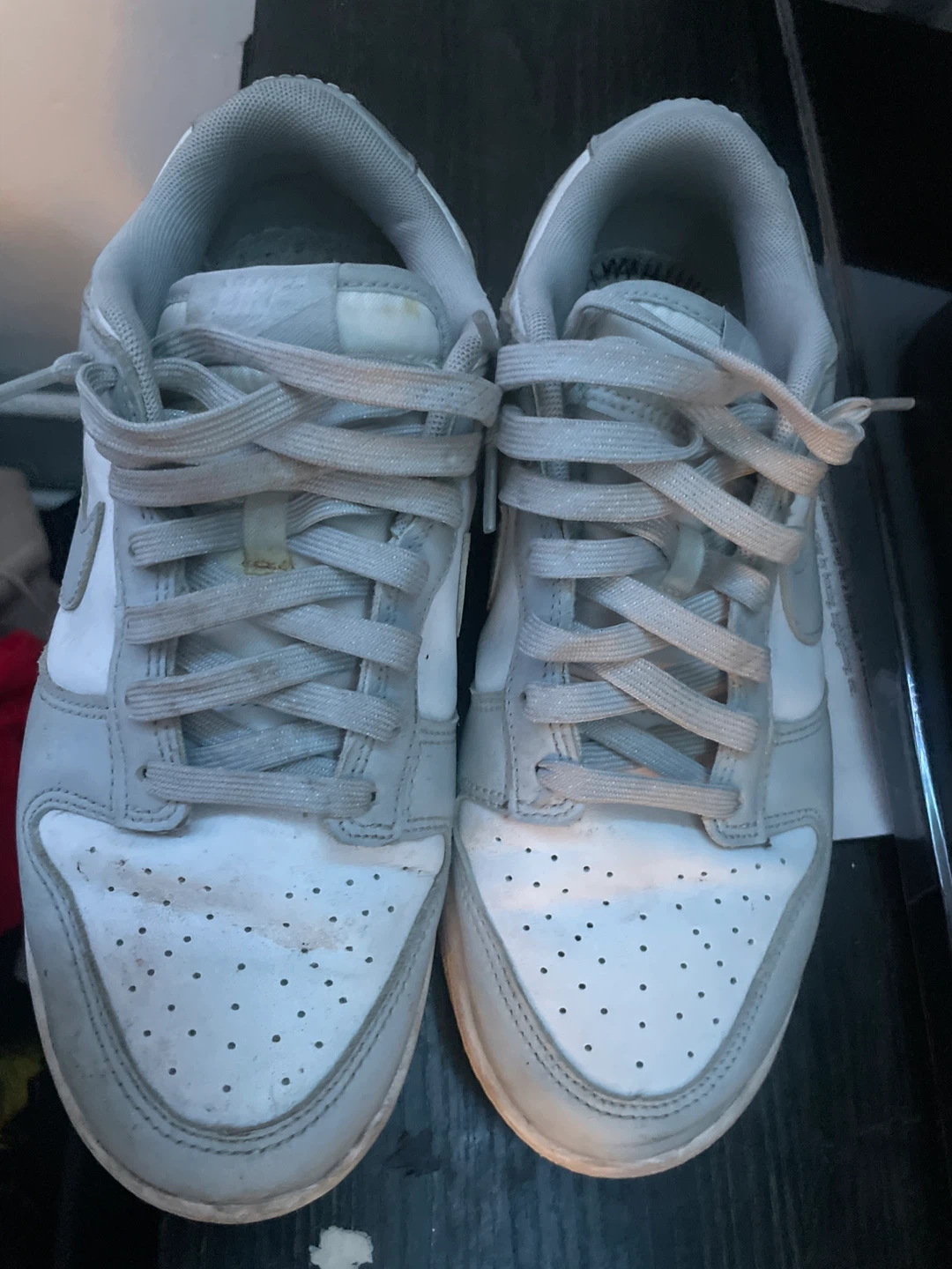 Nike Dunk Low White Grey Sneakers