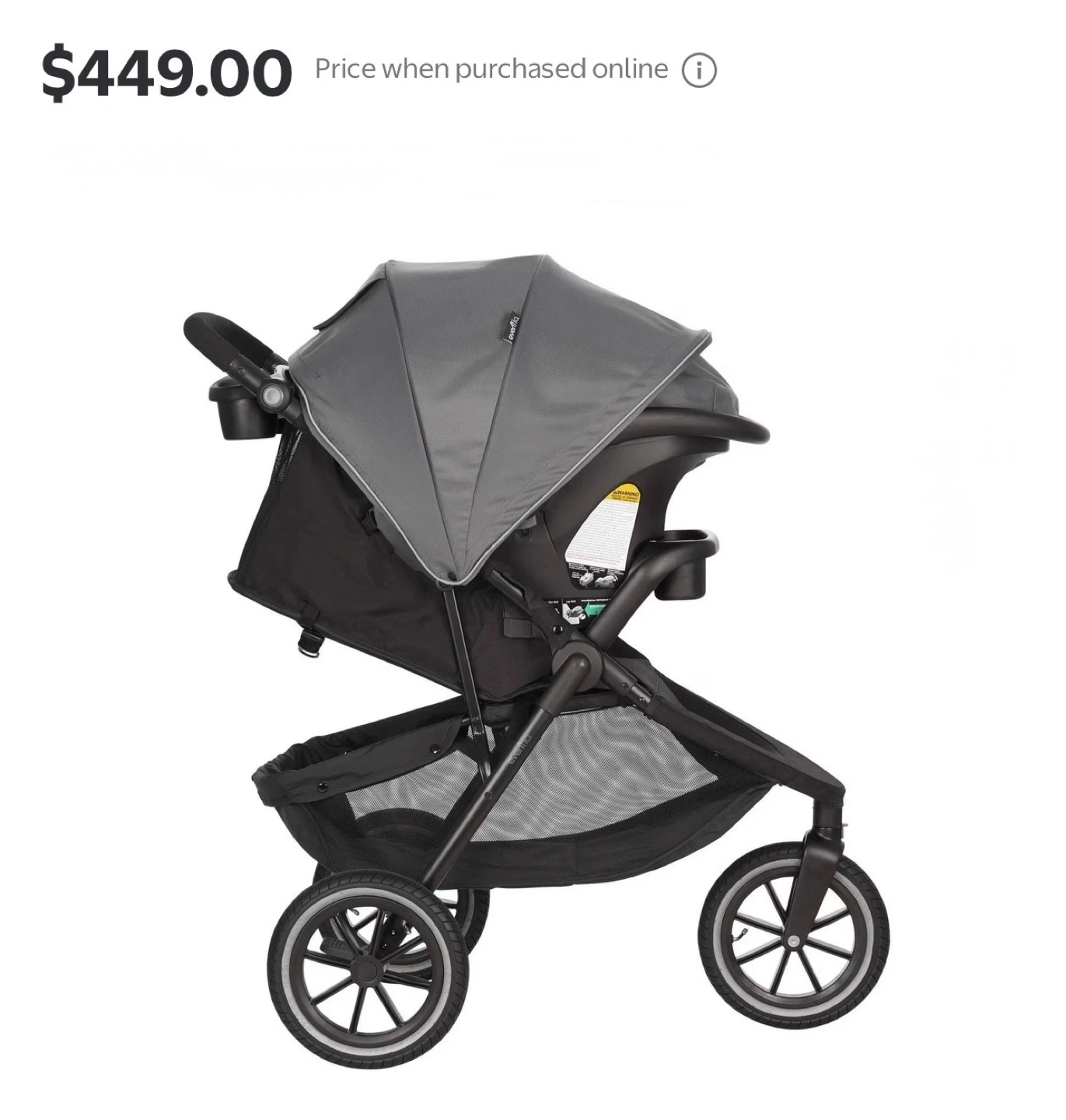 Evenflo Stroller and Car Seat Combo - photo 2