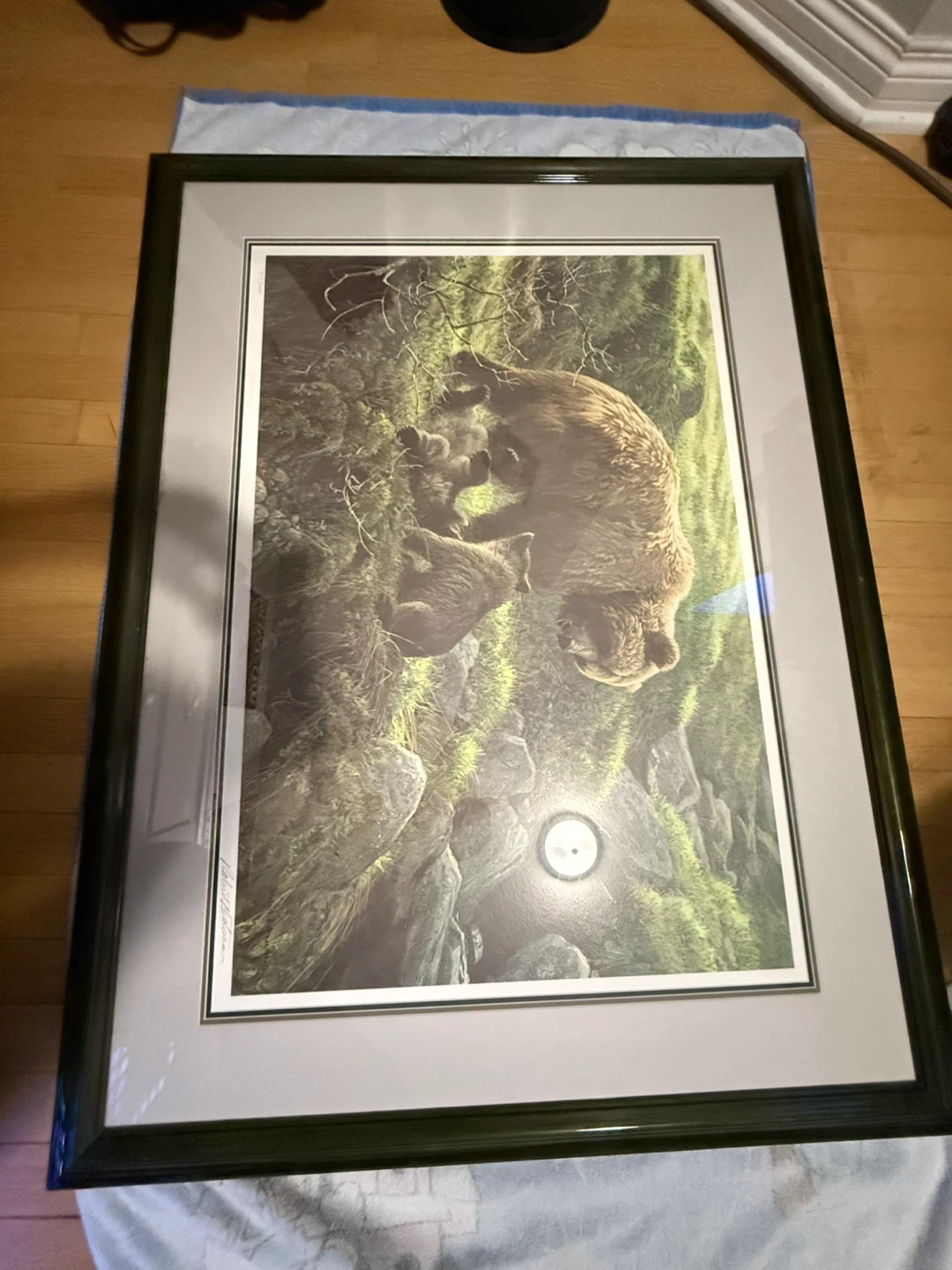 Robert Bateman Grizzly and Cubs Limited Edition Print