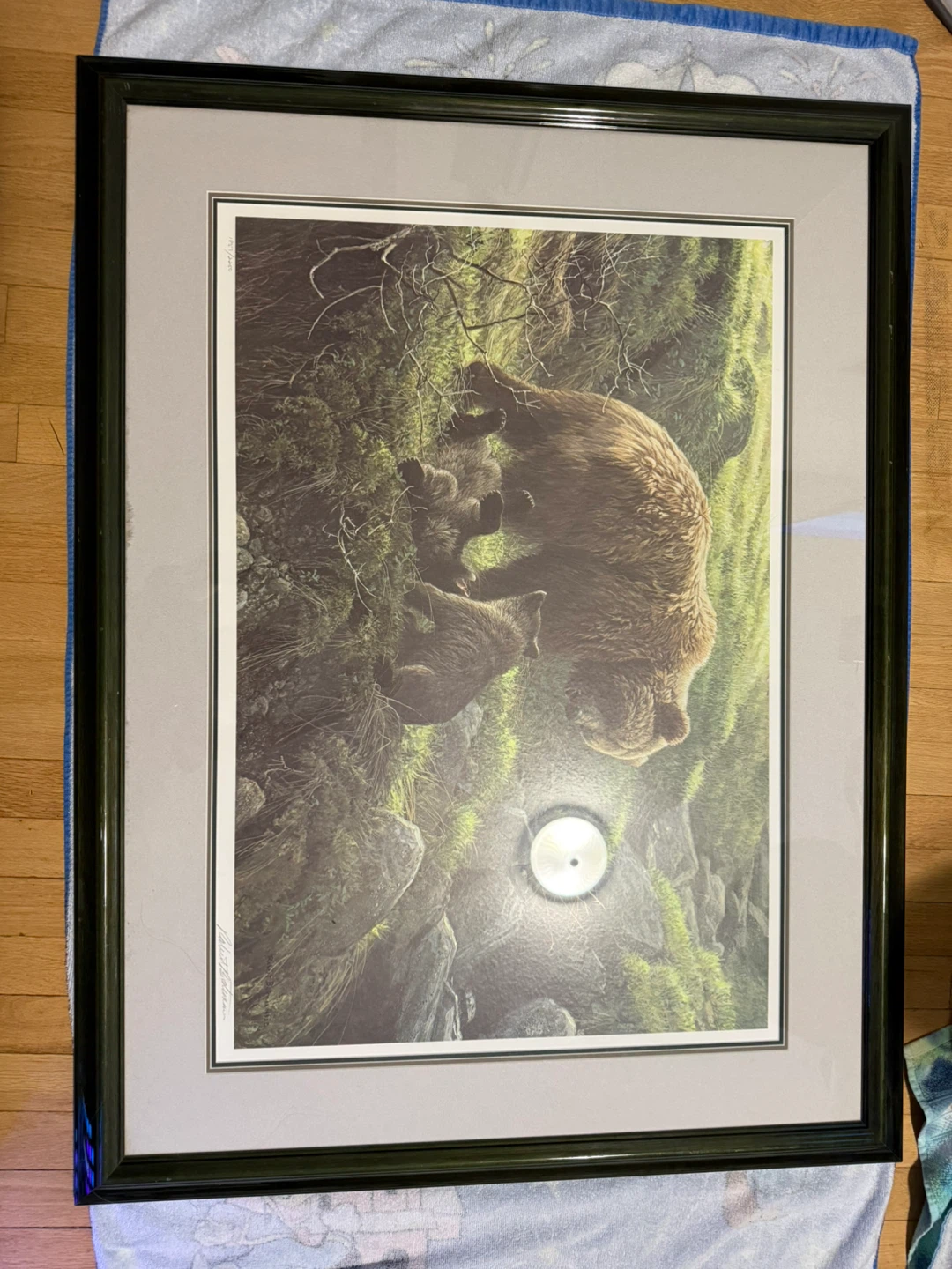 Robert Bateman Grizzly and Cubs Limited Edition Print - photo 2