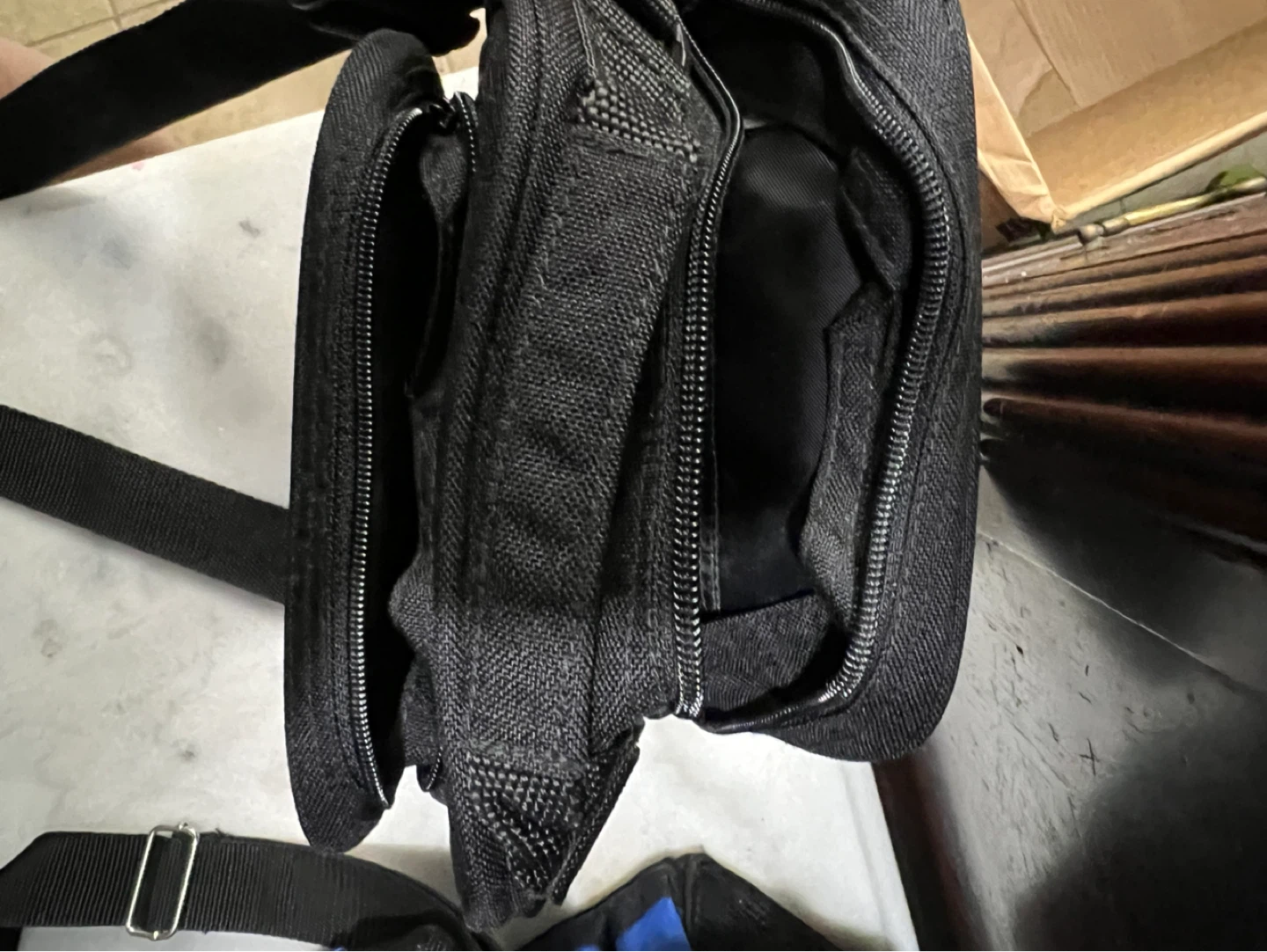 Dooney & Bourke Black Nylon Shoulder Bag