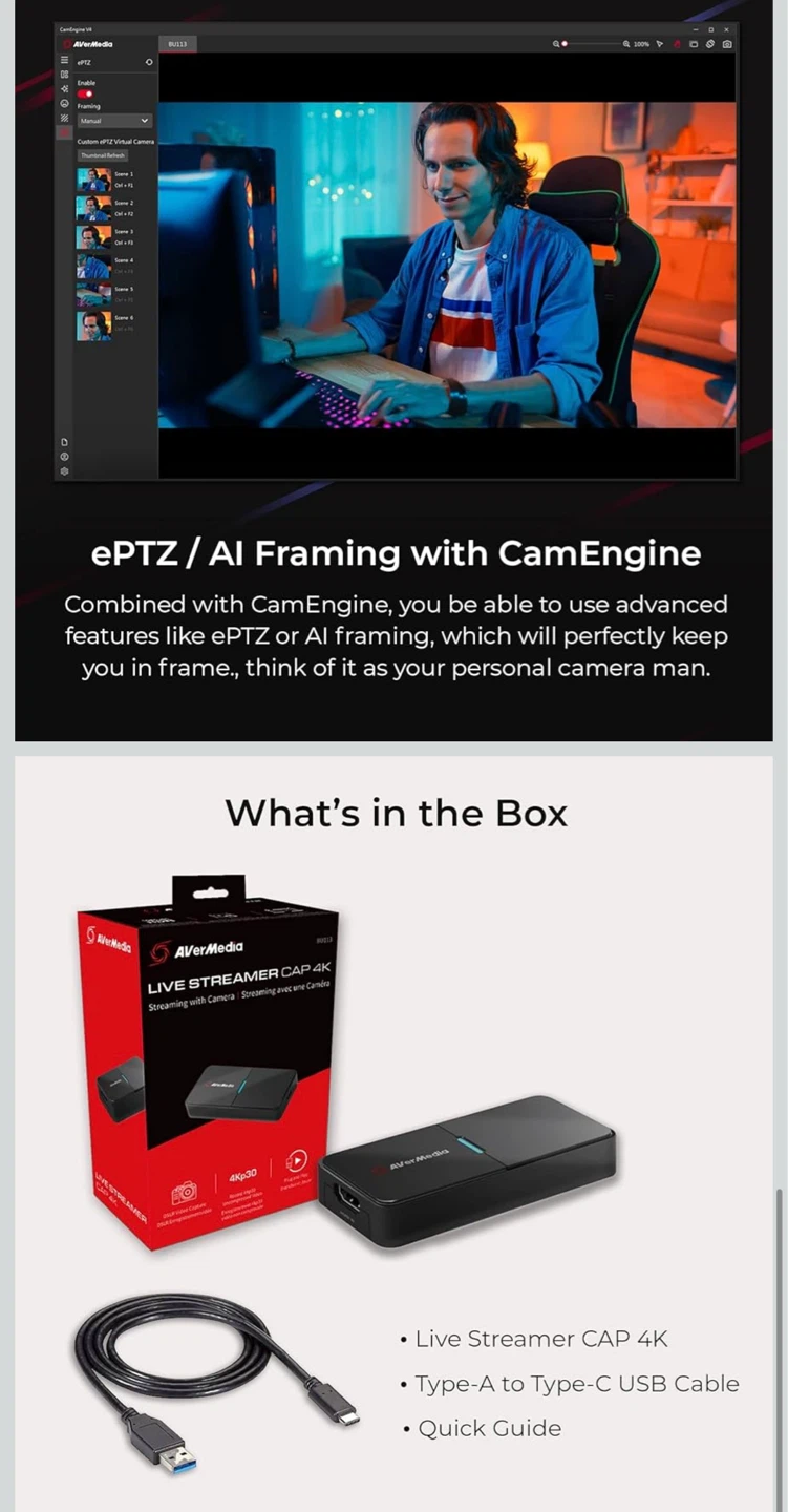AVerMedia Live Streamer CAP 4K - photo 5
