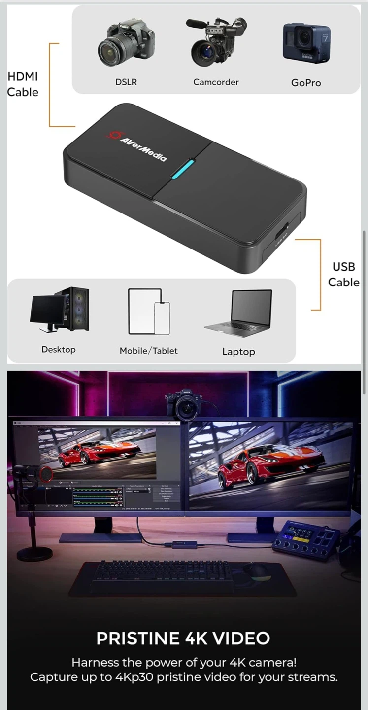 AVerMedia Live Streamer CAP 4K - photo 3