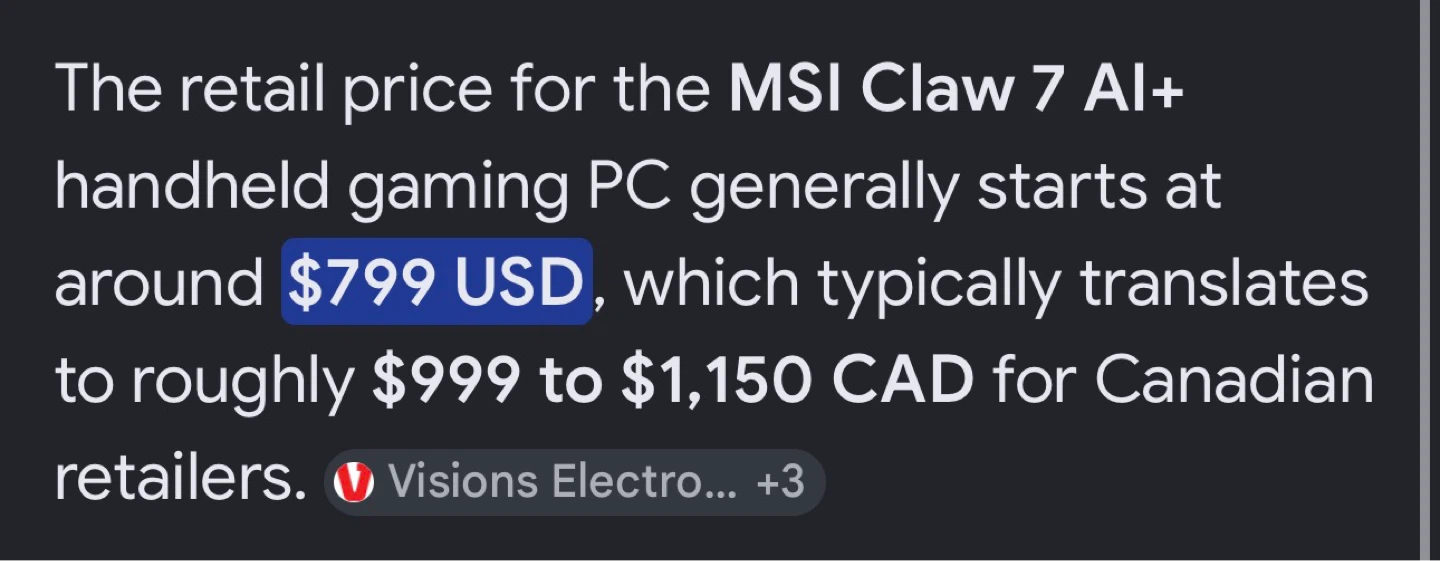 Msi claw 7 AI+ 32 gb ram (same specs as the msi claw 8) - photo 4