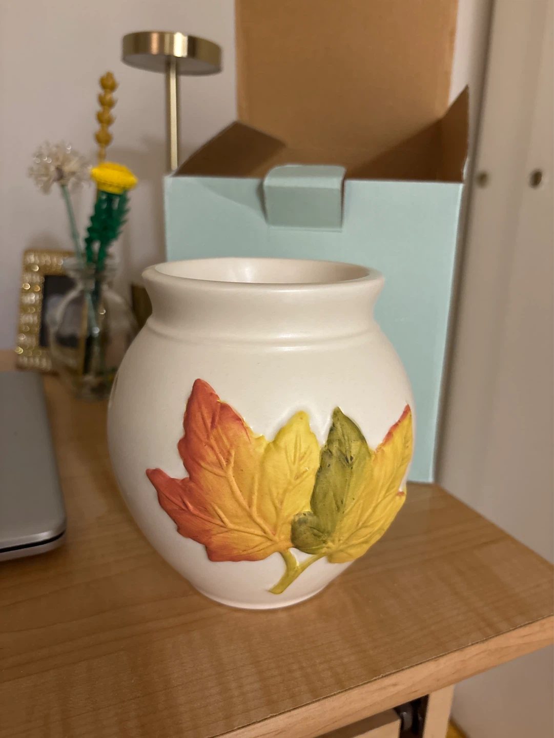 PartyLite Autumn Leaves Oil Burner