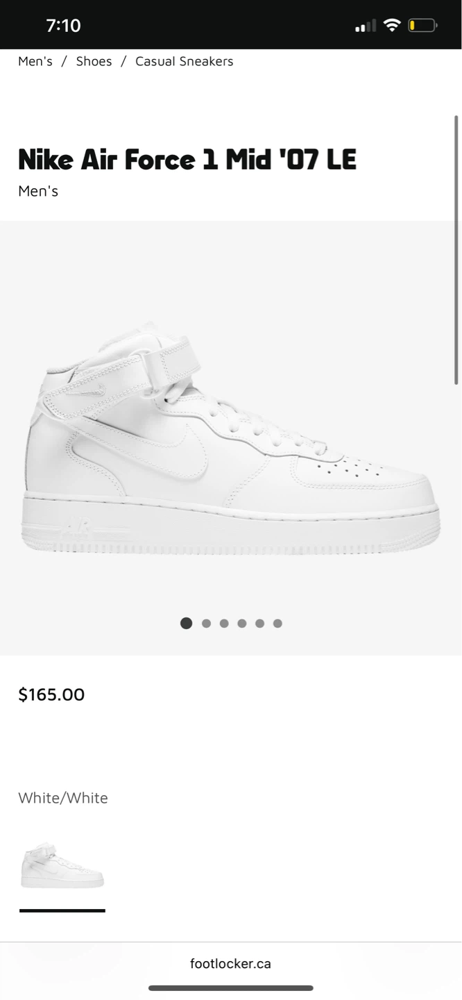 Nike Air Force 1 High Top Sneakers
