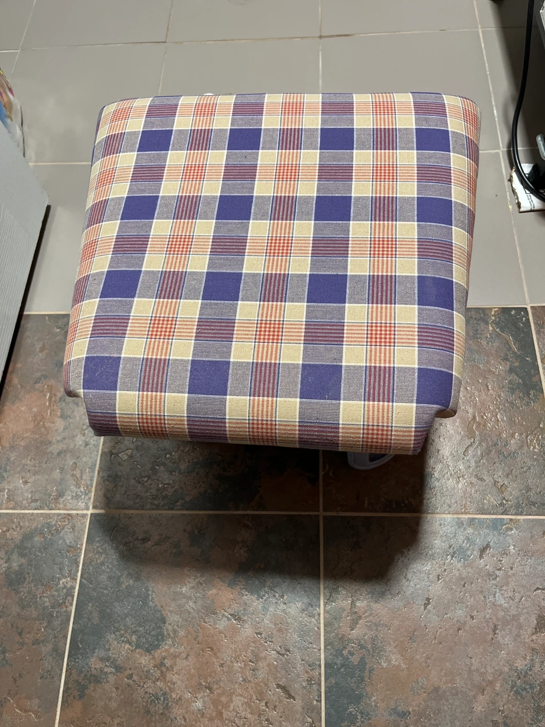 Small Square Ottoman/Stool - photo 3