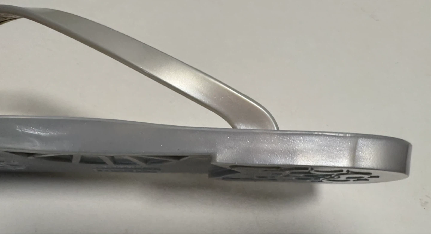 Coach Lyra Flip Flops - Silver - photo 2