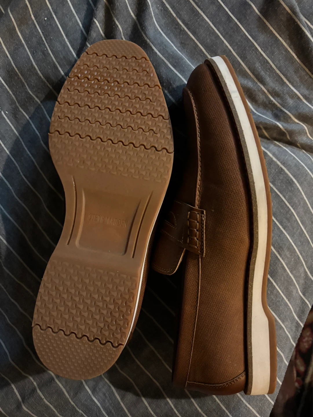 Steve Madden Men's Size 7 Brown Loafers SAVANO - photo 2