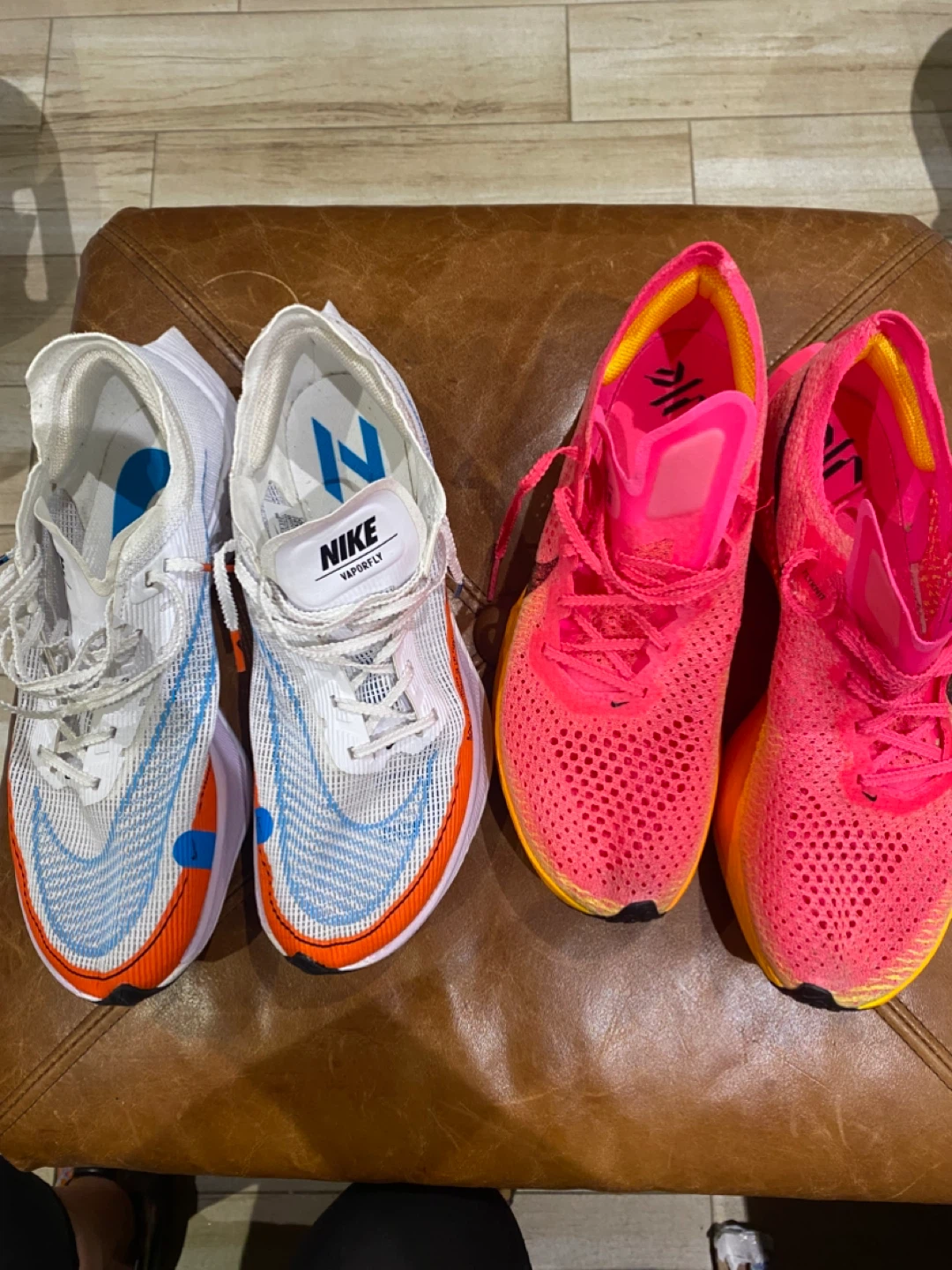 Set of 2 Nike Vaporfly Running Shoes sz9.5
