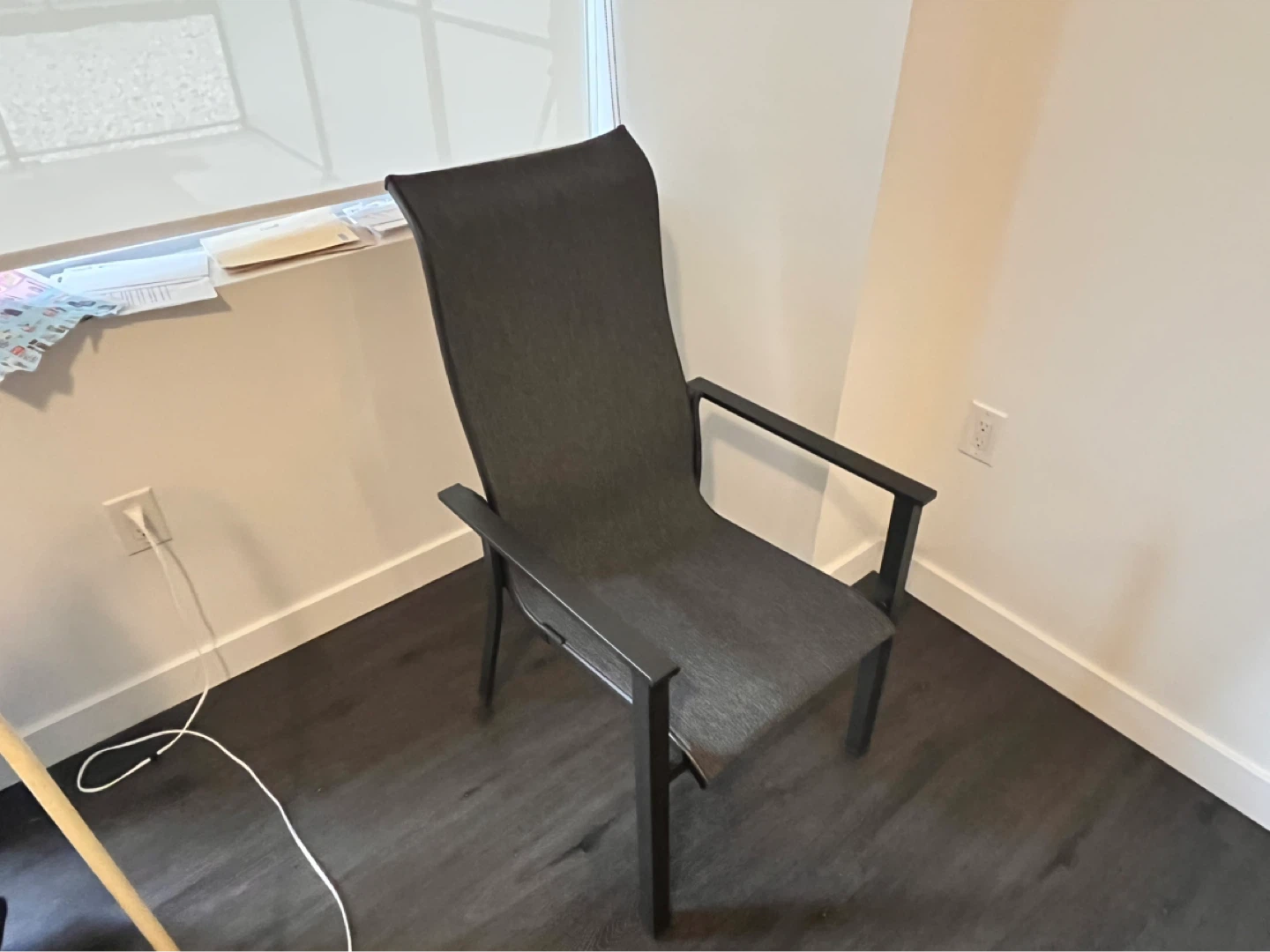 Walmart Dark Gray Chair - photo 2