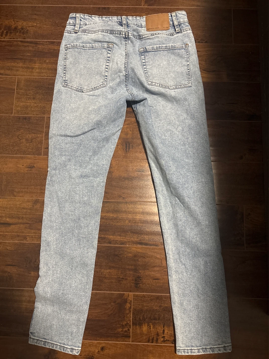 Blue Wash Denim Jeans 32x32 - photo 2
