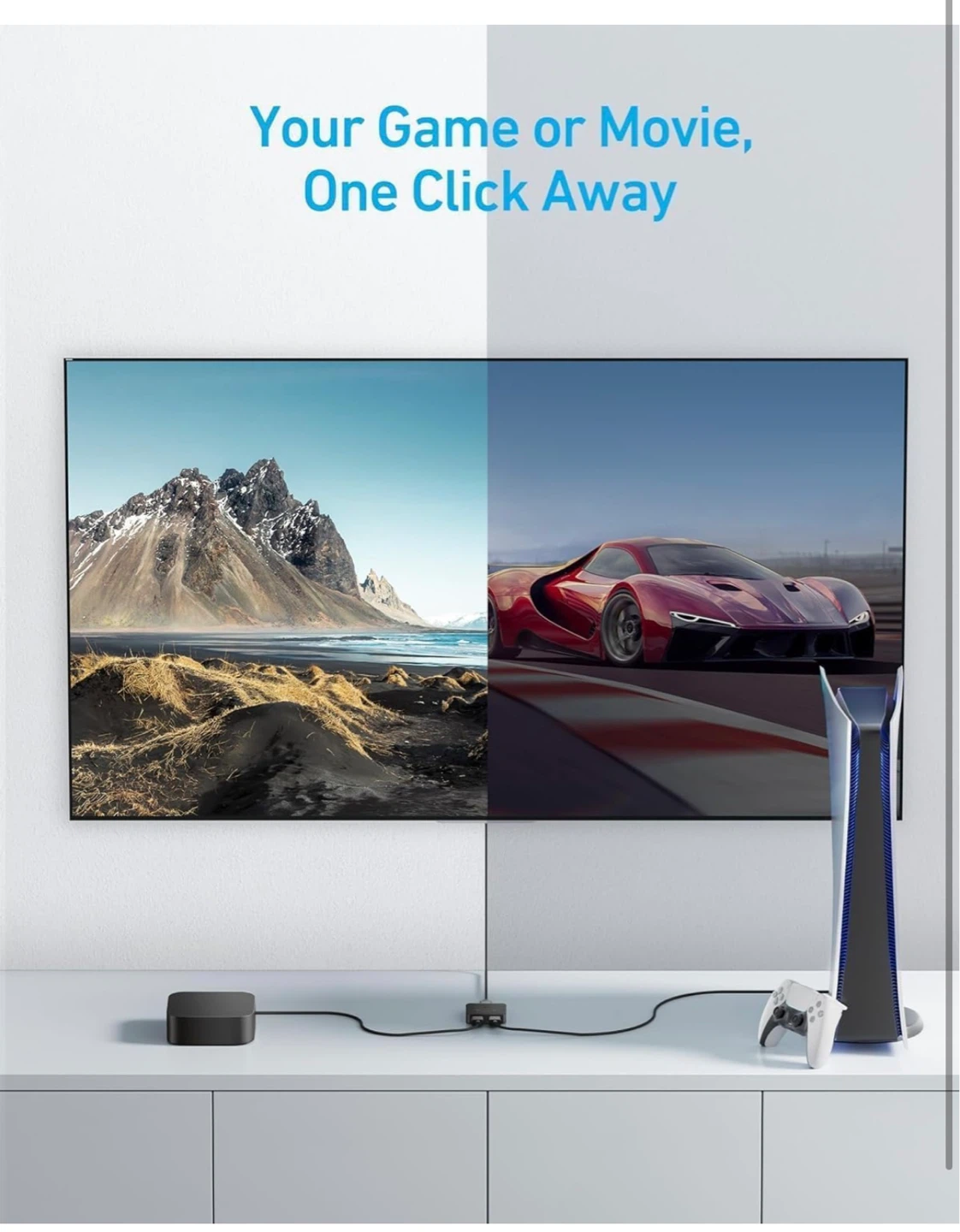 Anker 2-Input 1-Output HDMI Switch - photo 3