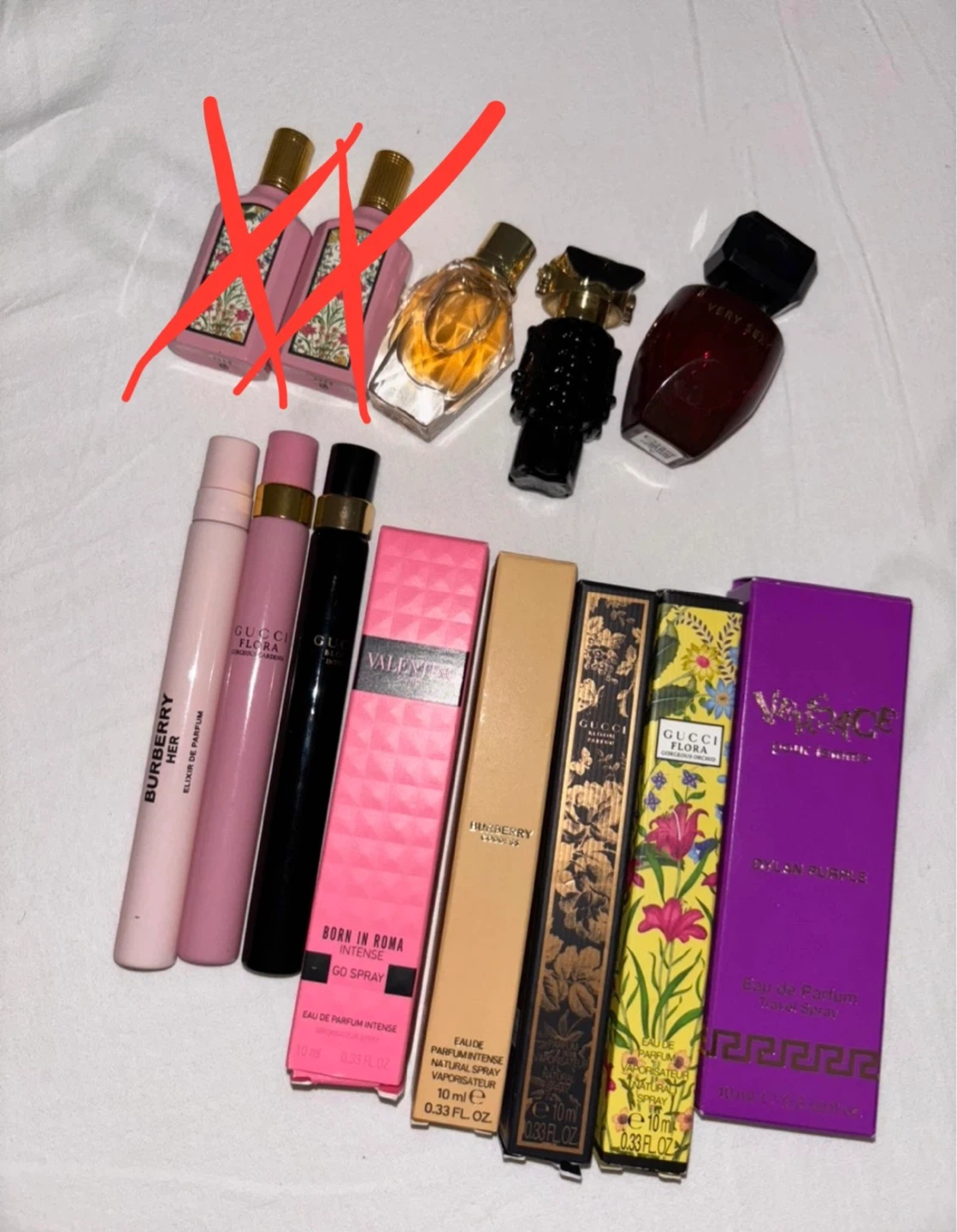 Mini and Travel size Parfumes brand new