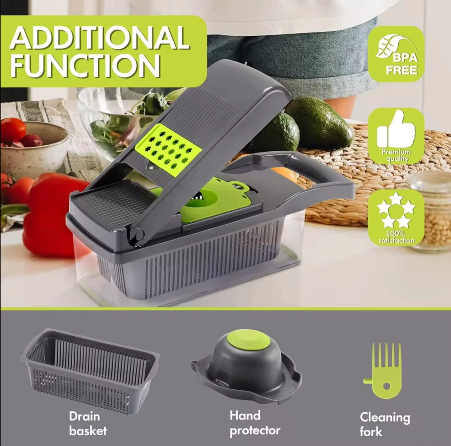 12-in-1 Vegetable Slicer Dicer - photo 4