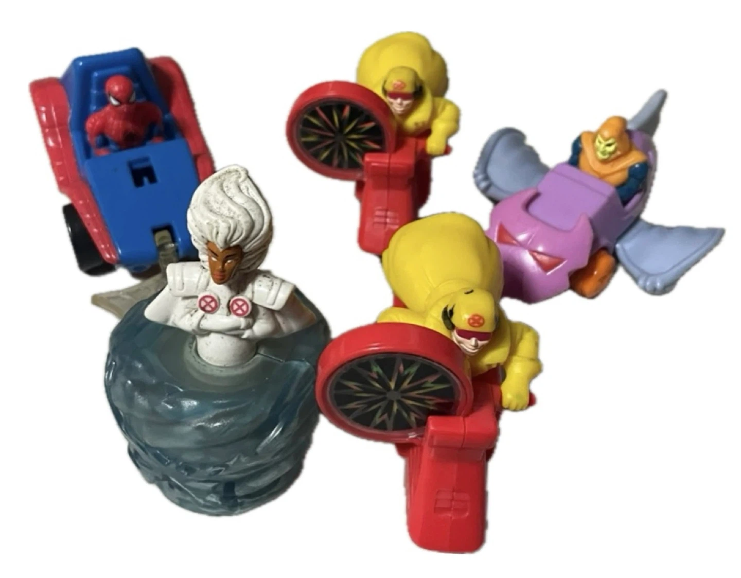 Rare 90s Marvel & DC Fast Food Promo Toy Lot
