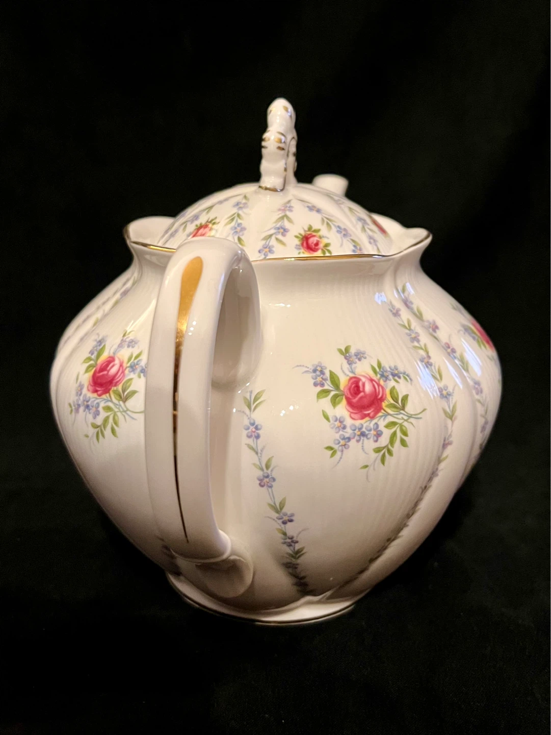 Vintage Royal Albert English Floral Teapot - photo 3