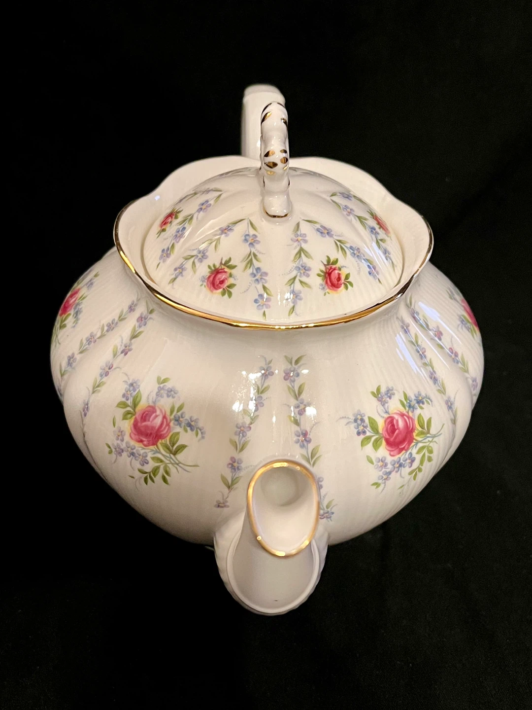 Vintage Royal Albert English Floral Teapot - photo 5