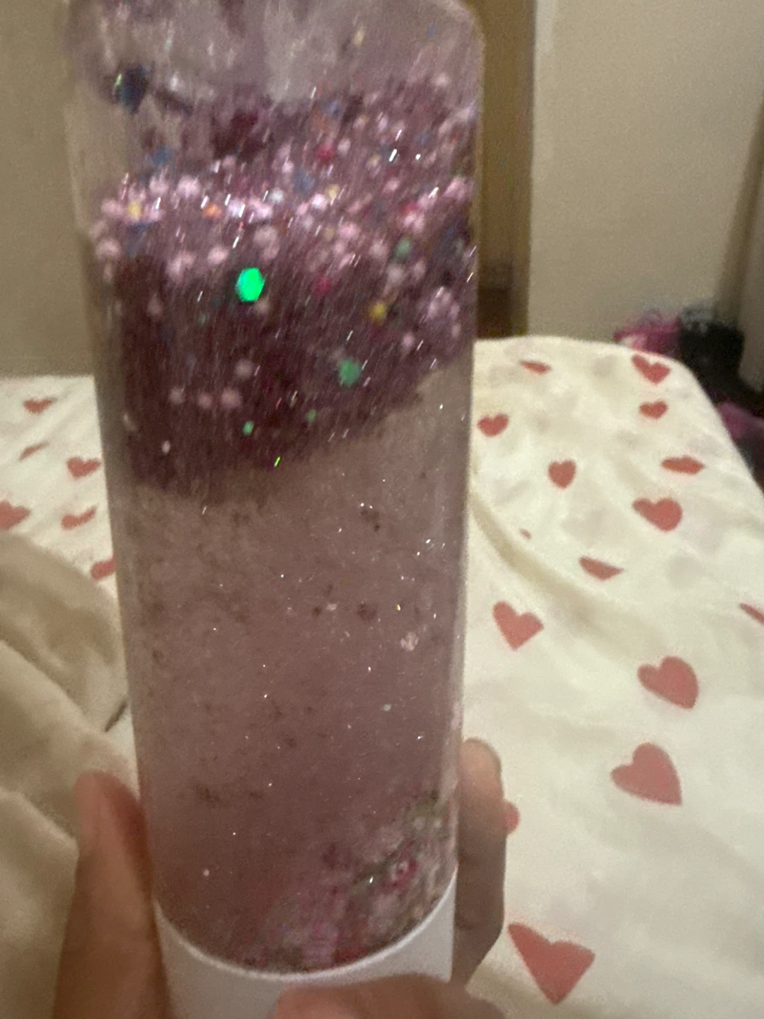 Sensory Bottle with Glitter and Beads - photo 3