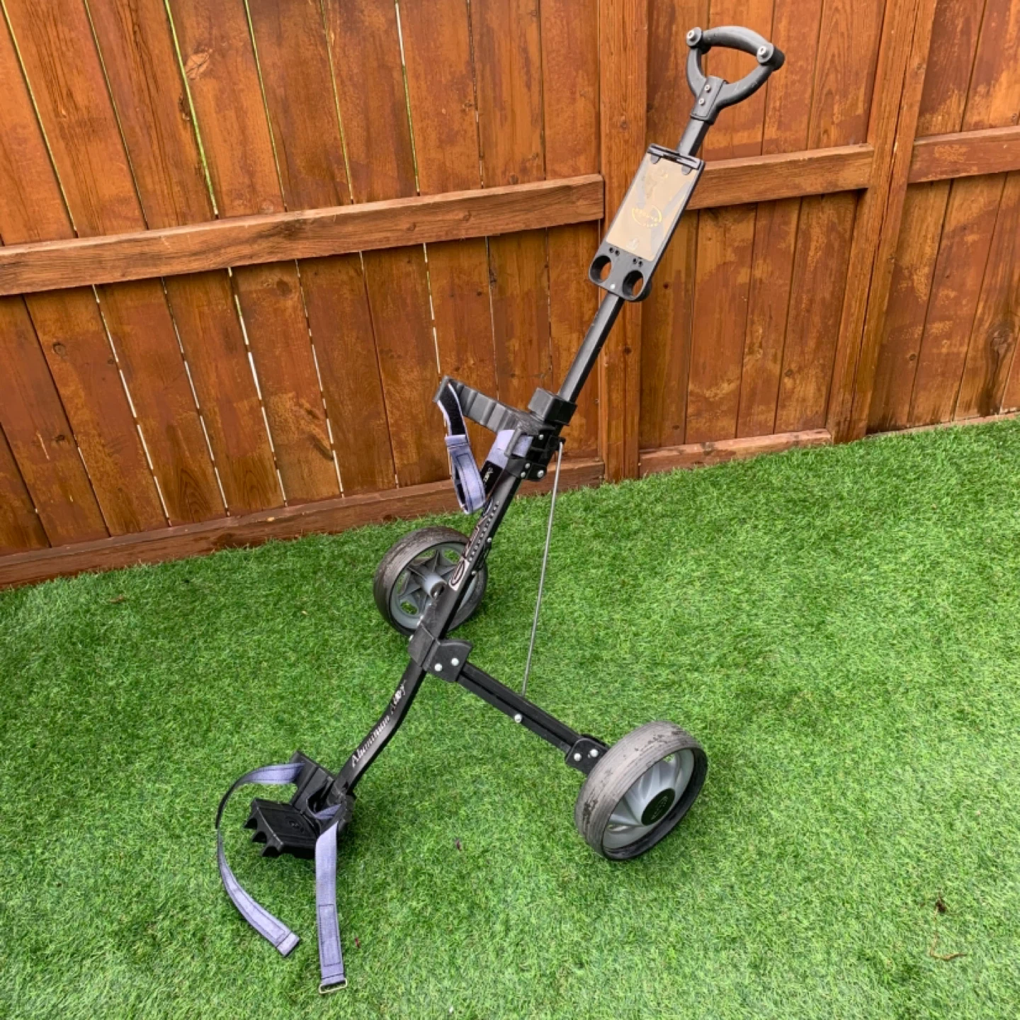 Golf Push Cart Ground Zero Golfing Trolley Folding Cart