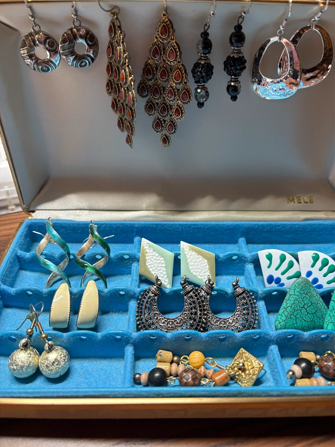 Lot of costume earrings