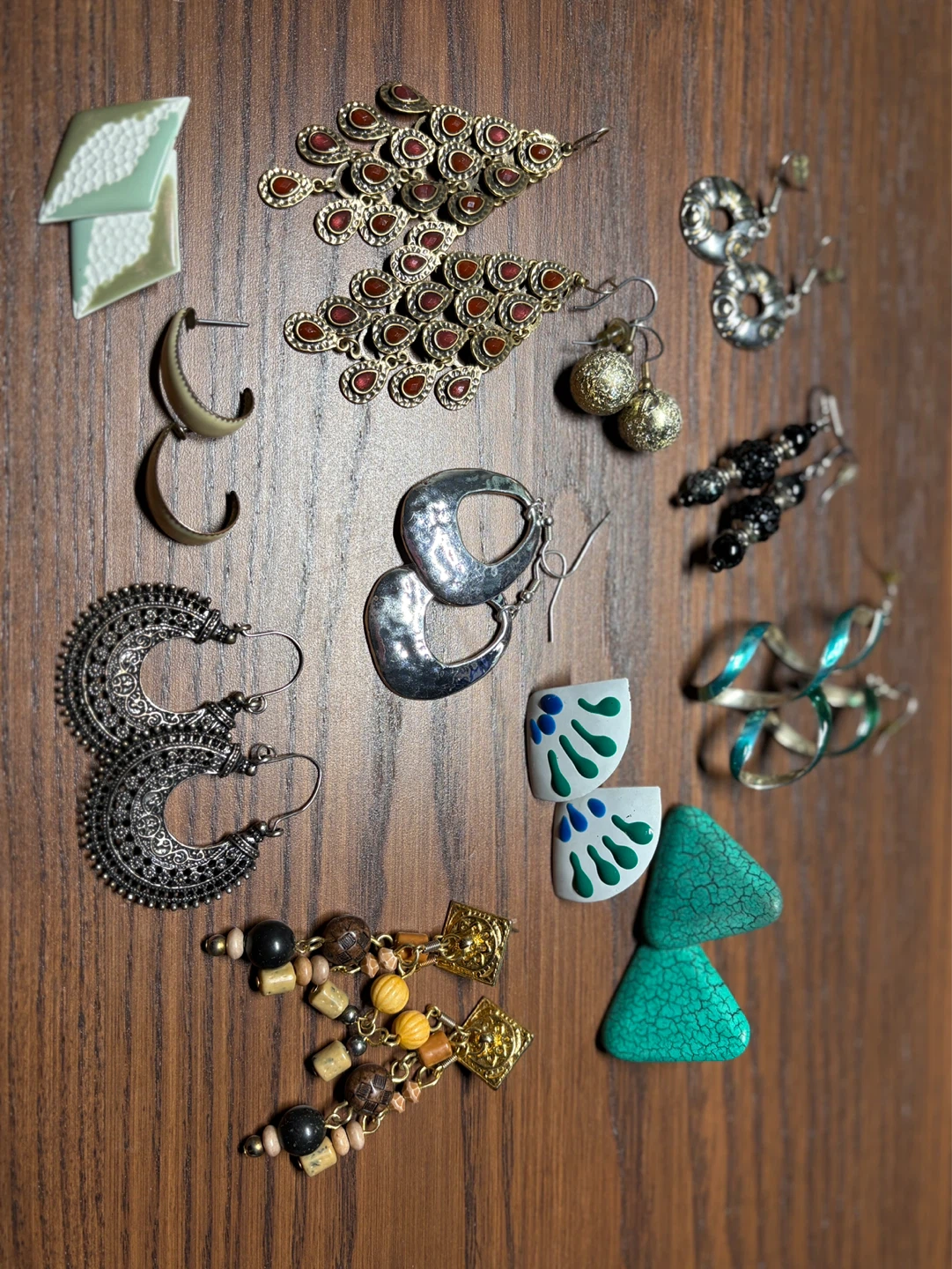 Lot of costume earrings - photo 3
