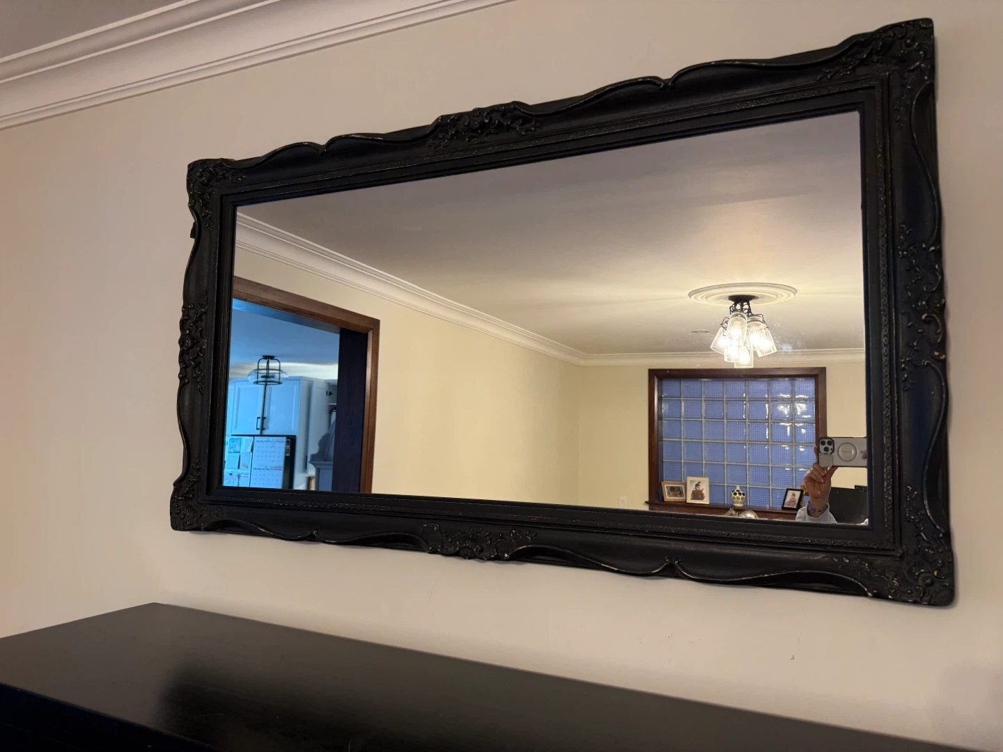 Antique Decorative Mirror – Beautiful Vintage Frame - photo 2