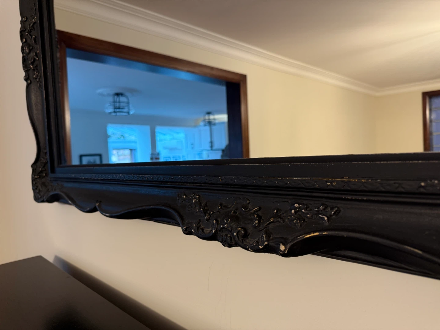 Antique Decorative Mirror – Beautiful Vintage Frame - photo 4