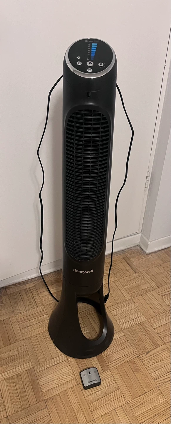 Honeywell QuietSet Tower Fan with Remote