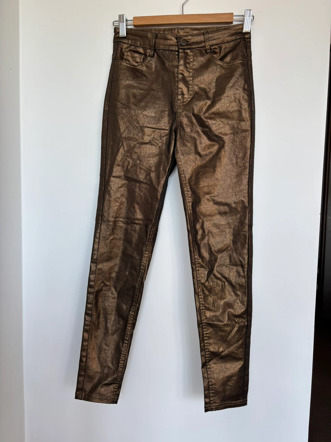 Calzedonia Women's Metallic Skinny Pants