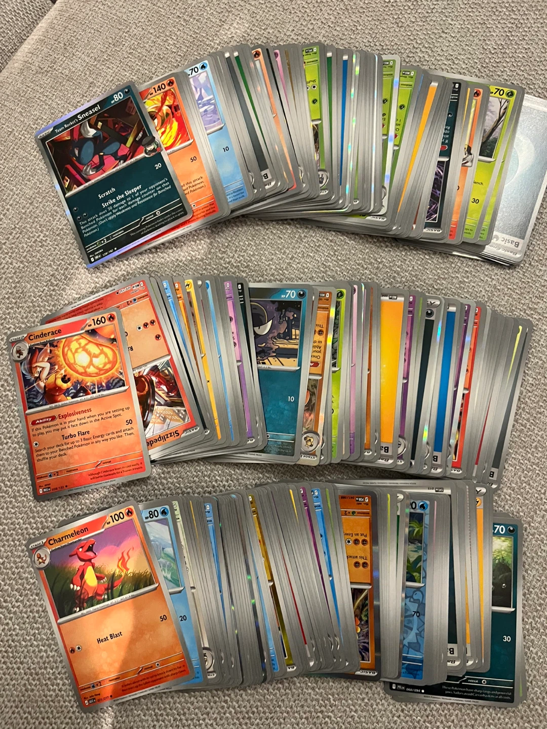 Pokemon Trading Cards - Bulk Lot over 300
