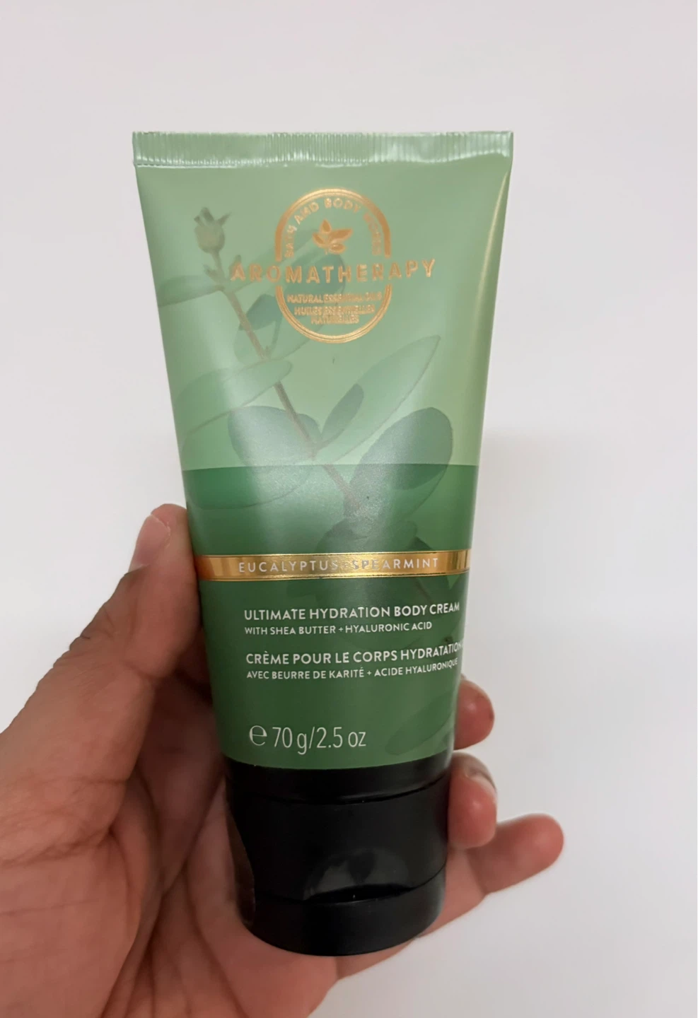Bbw Eucalyptus Spearmint Ultimate Hydration Body Cream 2.5 oz