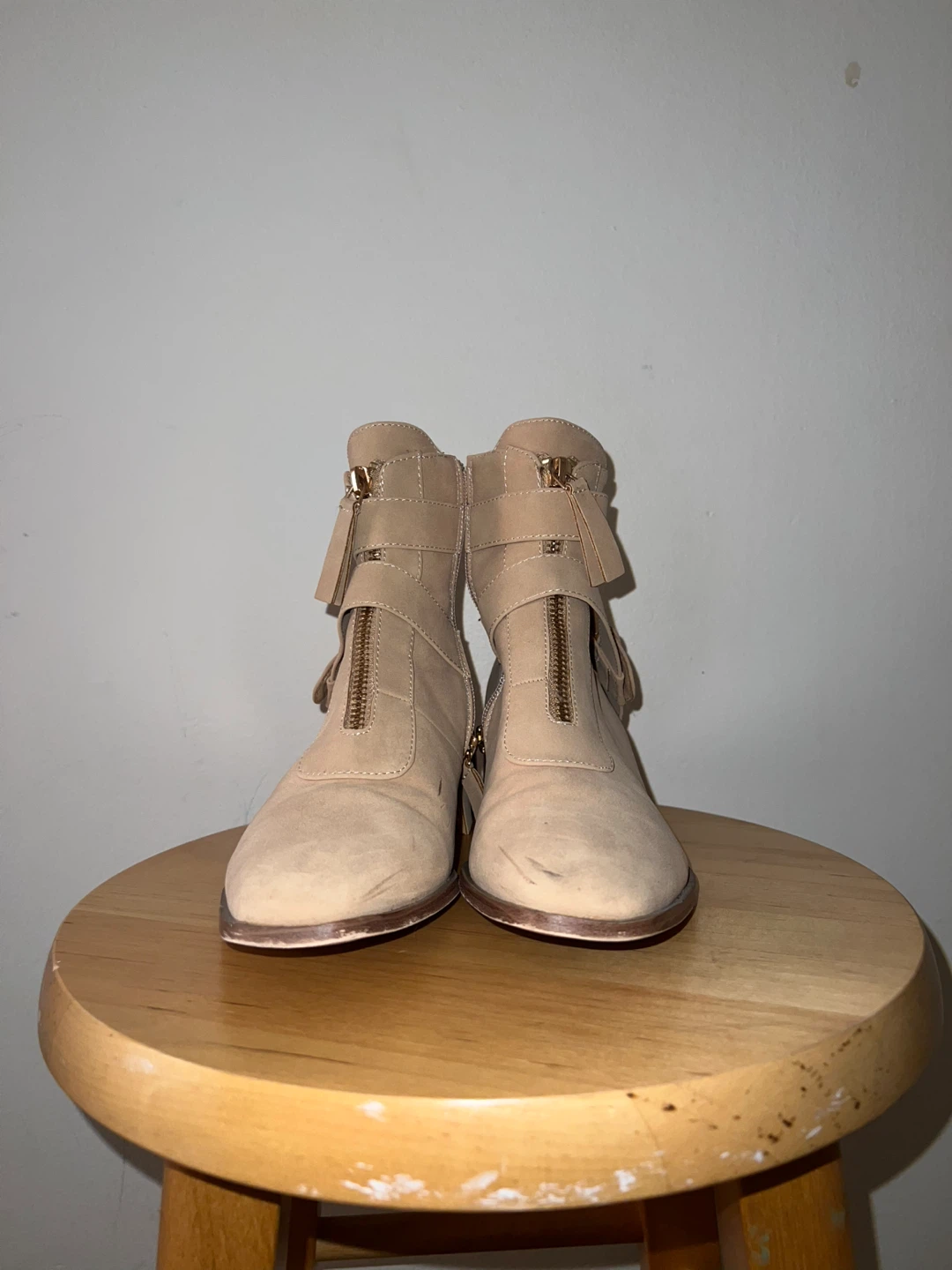 Women's Ankle Boots - Black & Tan - photo 2