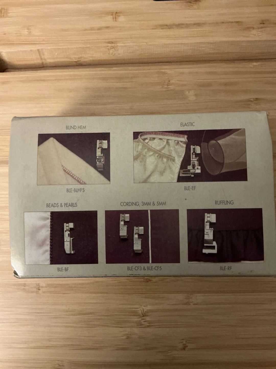 Baby Lock Creative Serger Accessory Feet Set - photo 4